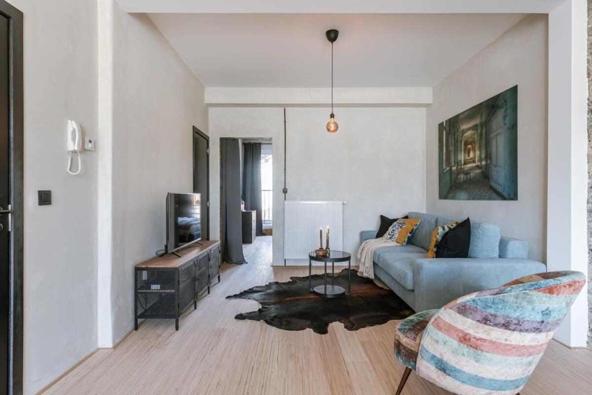 Huswell - Industrial Apartment With Terrace In Antwerpen Bagian luar foto
